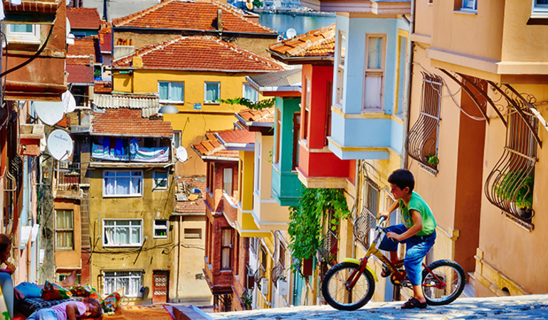 Balat, Turkey Colourful cities in the world