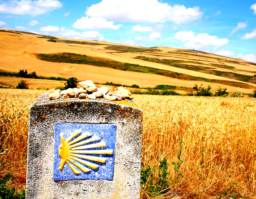 Walkway to Camino de Santiago