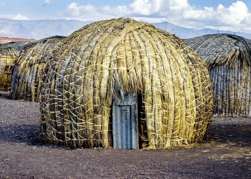 EL Molo huts, Lake Turkana, Kenya