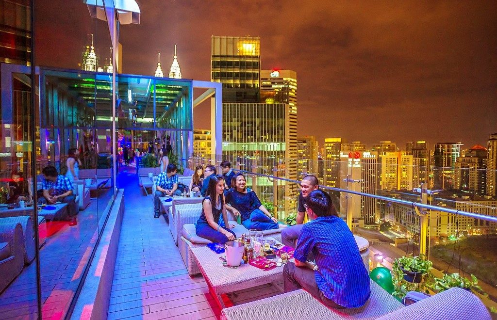 View Rooftop Bar @ G Tower Hotel, Kuala Lumpur