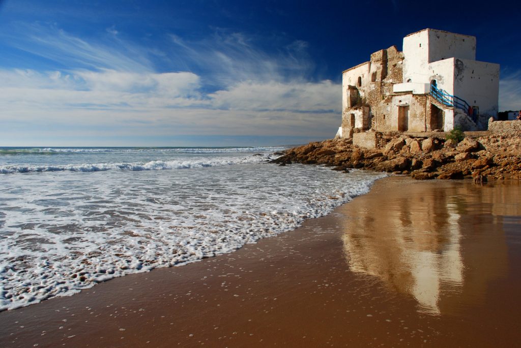 House by the sea. Sidi Kaouki, Essaouira, Morocco