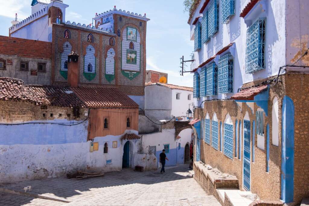 why is Chefchaouen blue