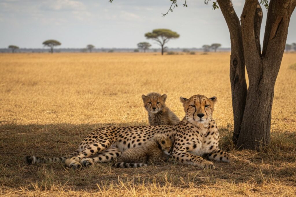Cheetah Tracking in Botswana