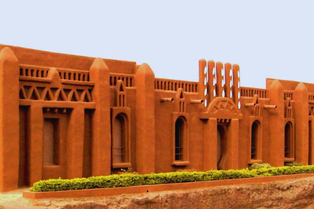 centre of textile, Ndomo, Mali