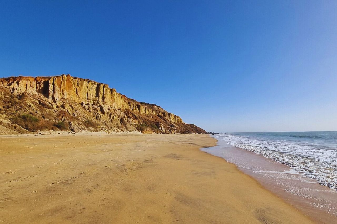 Popenguine cliffside beach and nature reserve on the Petite Côte in Senegal