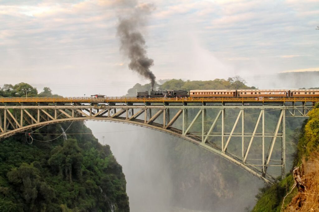 train in africa