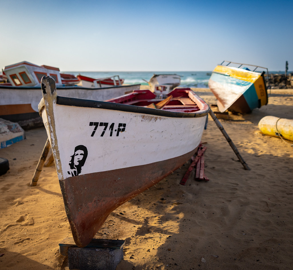 Kitesurfing in Santa Maria and Kite Beach, Sal, Cape Verde